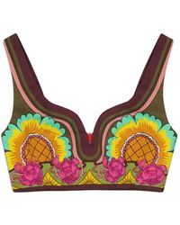 La DoubleJ - Katoenen Crop Top - Lyst