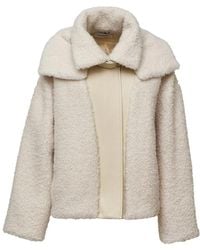 Sportmax - Jassen ,Nepbont Korte Nepbontjas - Lyst