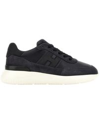 Hogan - Schoenen ,Blauw ,Leer Interactive 3 Sneakers - Lyst