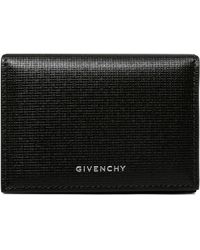 Givenchy - Schwarzes Leder Visitenkartenhalter - Lyst