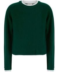 Semicouture - Round-Neck Knitwear - Lyst