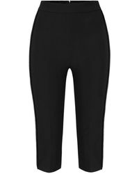 Elisabetta Franchi - Cropped Trousers - Lyst