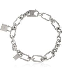 Acne Studios - Logo Padlock Necklace - Lyst