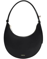 Furla - Tassen ,Zwart ,Leer Delizia Mini Bag - Lyst