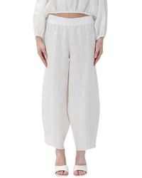 Liviana Conti - Wide Trousers - Lyst