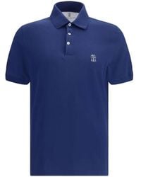 Brunello Cucinelli - Polo-Shirt Mit Klassischem Kragen - Lyst