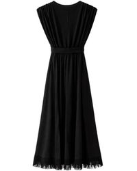 Carolina Herrera - Kleedjes ,Zwart ,Midi-Jurk - Lyst