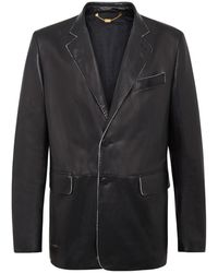 Billionaire - Leren Blazer Elegant - Lyst