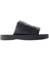 Burberry - Cuoio sandals - Lyst