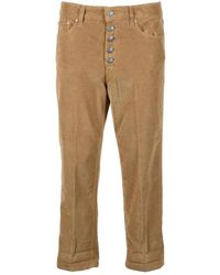 Dondup - Casual Katoenmix Lyocell Elastaan Broek - Lyst