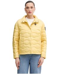 Blauer - Jassen ,Geel ,Nylon Lamartine Jacket - Lyst