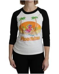 Moschino - Tops > long sleeve tops - Lyst