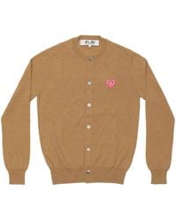 COMME DES GARÇONS PLAY - Cardigans - Lyst