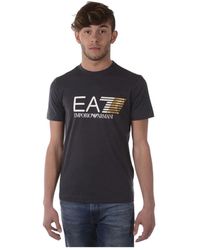 EA7 - T-Shirt - Lyst
