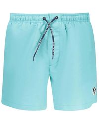 North Sails - Badmode ,Blauw ,Polyester Azzurro Polyester Zwembroek - Lyst