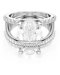Swarovski - Hyperbola Cocktail Ring - Lyst