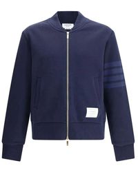 Thom Browne - Sweatshirt Met Iconisch Ontwerp - Lyst