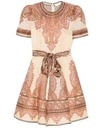 Zimmermann - Short Dresses - Lyst