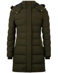 Moose Knuckles - Gouden Parka Donkere Olijf Damesjas - Lyst