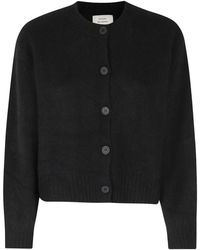 Loulou de Saison - Truien & Vesten ,Zwart ,Wol Remus Oversized Vest - Lyst