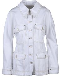 Givenchy - Jassen ,Wit ,Denim Denim Jacket - Lyst