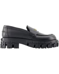 Versace - Shoes > flats > loafers - Lyst
