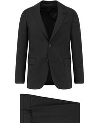 Lardini - Kostuums ,Zwart ,Wol Jurken Zwart - Lyst