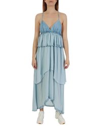 Pinko - Maxi Jurk - Lyst