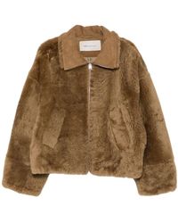 Ami Paris - Faux Fur & Shearling Jackets - Lyst