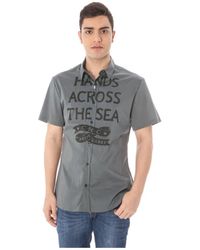 CoSTUME NATIONAL - Short Sleeve Shirts - Lyst