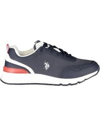 U.S. POLO ASSN. - Blue Fabric Men's Sneaker - Lyst
