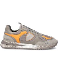 Philippe Model - Schoenen ,Grijs ,Katoen Sneakers Olympique Running - Lyst