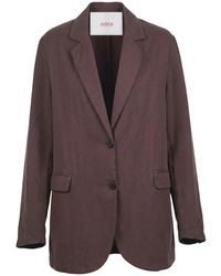 Jucca - Jassen ,Bruin ,Katoen Giacca Monopetto Over - Lyst