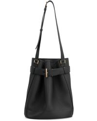 Tom Ford - Borsa secchiello in pelle con tracolla regolabile - Lyst