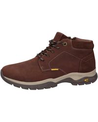 Camel Active - Hoher Schnürstiefel Aus Nubukleder - Lyst