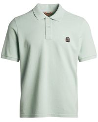 Parajumpers - Piqué Patch Polo Aus Baumwolle - Lyst