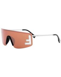 Fendi - Accessoires ,Rood ,Authentieke Sportbrillen Van Premium Kwaliteit - Lyst