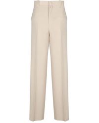 Lanvin - Straight Trousers - Lyst