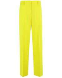 MSGM - Trousers > straight trousers - Lyst