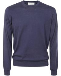 FILIPPO DE LAURENTIIS - Round-Neck Knitwear - Lyst