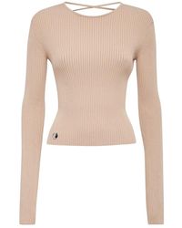 Philipp Plein - Gebreide Criss Cross Top - Lyst