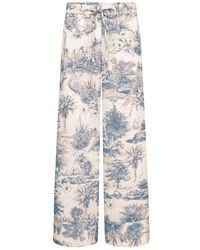 Seductive - Violetta Wide-Leg Broek - Lyst