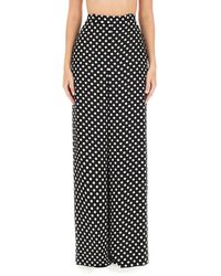 Saint Laurent - Wide Trousers - Lyst