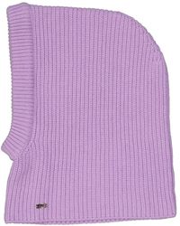 Herno - Accessoires ,Paars ,Wol Wollen Balaclava Muts - Lyst
