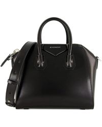 Givenchy - Tassen ,Zwart ,Nylon Zwarte Zijde & Nylon Tas - Lyst