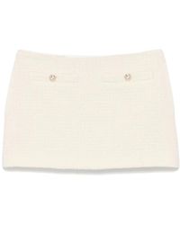 Gucci - Damier Bouclé Mini-Rok - Lyst