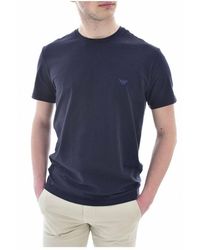 Emporio Armani Shirts - - Heren - Blauw