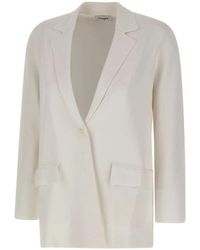 Kangra - Jassen ,Wit ,Milano Steek Blazer - Lyst