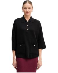 Joseph Ribkoff - Boxy Pullover Met Polokraag - Lyst