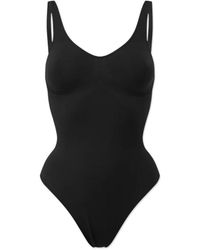 Heist Studios - Ondergoed ,Zwart ,Contour Naadloze Bodysuit - Lyst